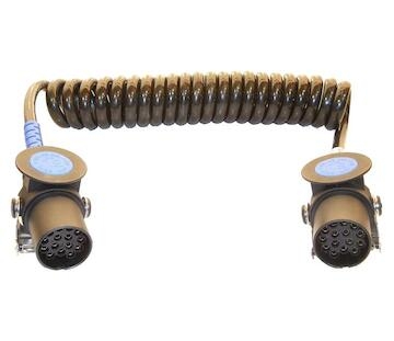 Kabel elek.15-pol. kompl.spiralovy PREMIUM