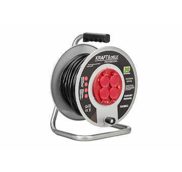 Kabel predlz. 30m 3x2,5  230-4zas.+cievka