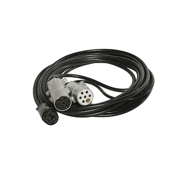 Kabel prepojovaci 2x7pol 4,8m