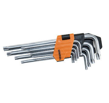 Kluce INBUS. TORX SADA 9ks