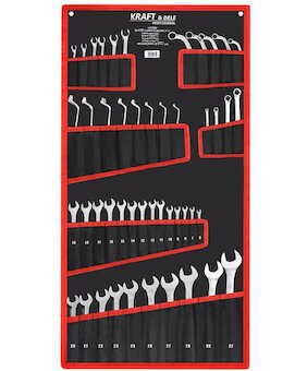 Kluce OTVORENE-OCKOVE,ZAHNUTE Sada 47ks 6-32mm