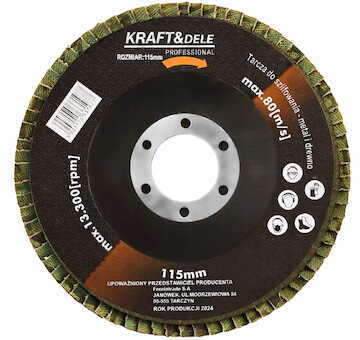 Kotuc BRUSNY na KOV 115mm