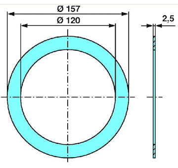 Kruzok tesniaci nylon/H/KH 10-12t