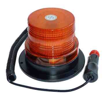 Majak magneticky 12/24V LED oranzovy maly