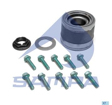 Naboj kola MB ATEGO s FAG loziskom