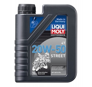 Olej 20W-40 MOTORBIKE 4T STREET 1l