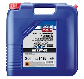 Olej prevodovy SAE 75W90 20 l