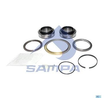Opravná sada náboja kolesa SAMPA 075.613