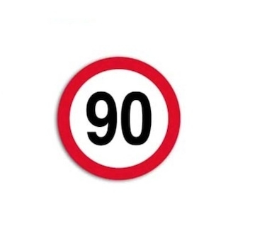 Oznacenie rychlosti 200mm 90km/h
