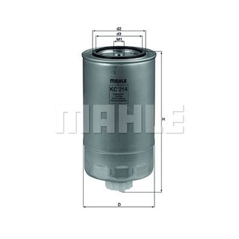 Palivový filter MAHLE KC 214