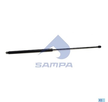 Pneumatická prużina, Predná kapota SAMPA 020.240