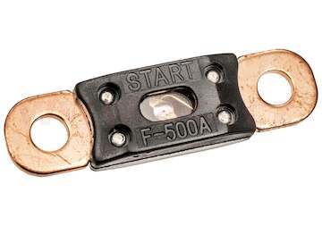 Poistka 500A plechova BANNER