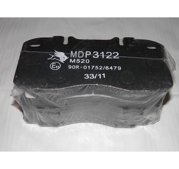 Sada brzdových platničiek kotúčovej brzdy MERITOR MDP3122