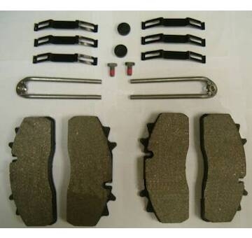 Sada brzdových platničiek kotúčovej brzdy SAF 3057008001