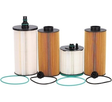 Sada filtrov RVI T E6 olej +palivo