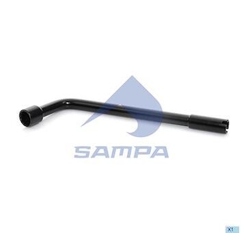 Sada nástrčkových kľúčov, skrutka kolesa/-kolik SAMPA 031.456