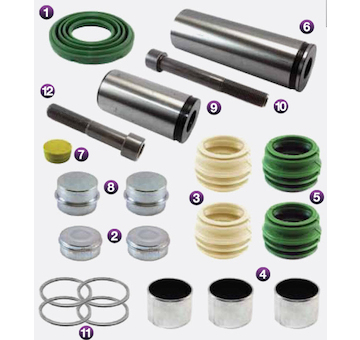 Sada oprav.brzd.strmena WABCO 19,5-2