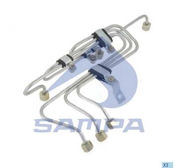 Sada vedení vysokého tlaku vstrekovacieho systému SAMPA 010.870