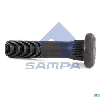 Skrutka kola DAF M22x1,5x104x41mm ZN