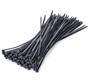 Spona stahovacia PVC 200x3,6 50ks cierne