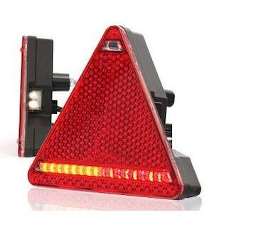 Svetlo koncove LED vozik P trojuholnik