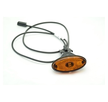 Svetlo obrysove LED oranzove 24V 1,5m kabel