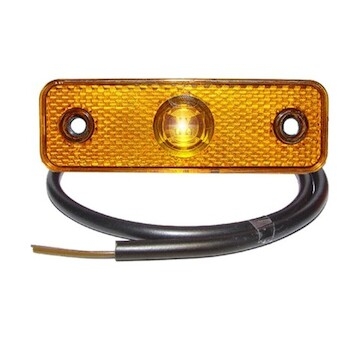 Svetlo obrysove LED oranzove 24V