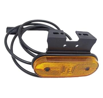 Svetlo obrysove LED oranzove 24V kabel 0,5m