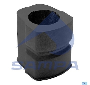 Ulożenie priečneho stabilizátora SAMPA 011.039