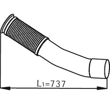 Výfukové potrubie DINEX DIN54247