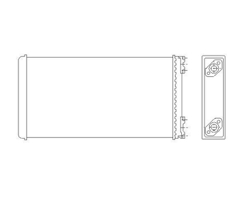 Výmenník tepla vnútorného kúrenia NRF NRF53544