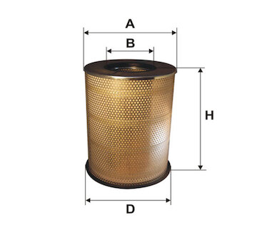 Vzduchový filter WIX FILTERS 93151E