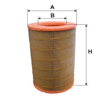 Vzduchový filter WIX FILTERS 93163E