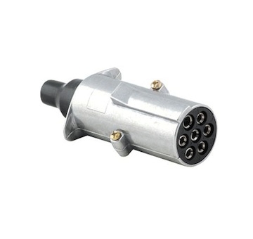 Zastrcka 7-pol. ocelova diery