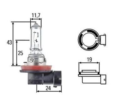 Ziarovka HELLA 24V H11 70W