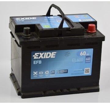 żtartovacia batéria EXIDE EL600