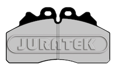 Sada brzdových platničiek kotúčovej brzdy JURATEK JCP024