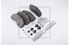 Sada brzdových platničiek kotúčovej brzdy PE Automotive 086.333-00A