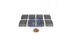 Sada brzd. obloż., Bubn. brzda DT Spare Parts 10.33014