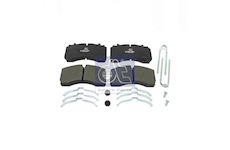 Sada brzdových platničiek kotúčovej brzdy DT Spare Parts 10.34126