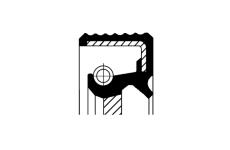 Tesniaci krúżok hriadeľa automatickej prevodovky CORTECO 01030101B