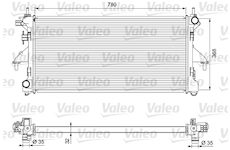 Chladič motora VALEO 701727