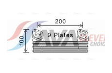 Chladič motorového oleja AVA QUALITY COOLING MN3090