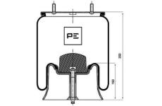 Mech pneumatického prużenia PE Automotive 084.100-73A