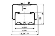 Mech pneumatického prużenia PE Automotive 084.271-71A