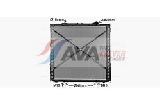 Chladič motora AVA QUALITY COOLING DF2098