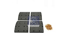 Sada brzd. obloż., Bubn. brzda DT Spare Parts 1.35001