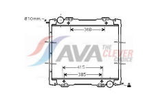 Chladič motora AVA QUALITY COOLING SC2027