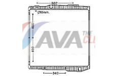 Chladič motora AVA QUALITY COOLING SC2045