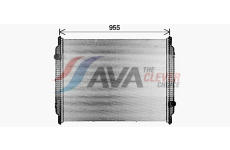 Chladič motora AVA QUALITY COOLING RE2131N
